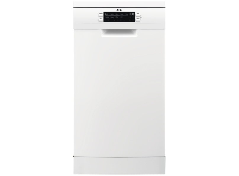 AEG FFB62417ZW Slimline Dishwasher - White