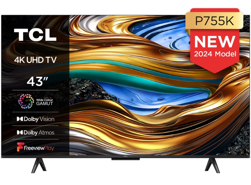 TCL 43P755K 43" P755K 4K LED Smart TV 